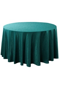 Customized solid color jacquard high-end table cover design hotel round table vertical sense banquet conference tablecloth tablecloth center  Site construction starts praying   worship tablecloth  120CM, 140CM, 150CM, 160CM, 180CM, 200CM, 220CMSKTBC056 back view